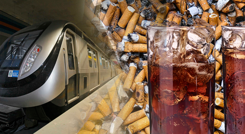 MetrôRio - Próxima estação: refrigerante e cigarros